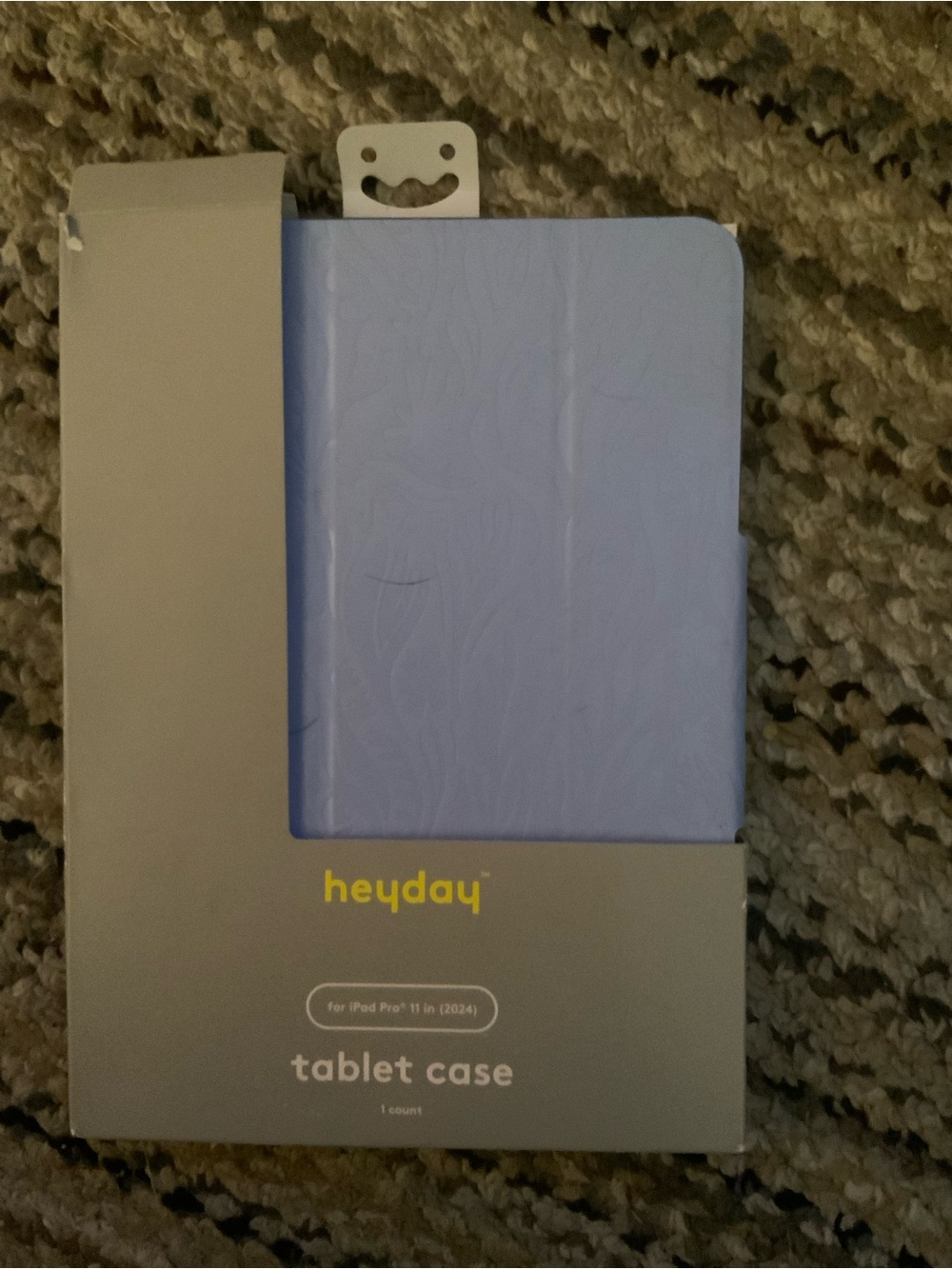 heyday Light Blue Tablet Case Slim Folio Cover